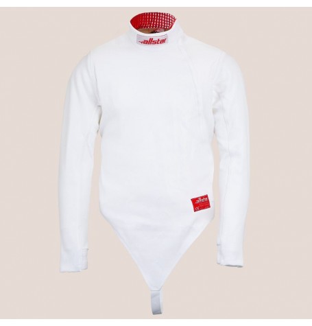 Allstar Fechtjacke Jungen Alpha 350N